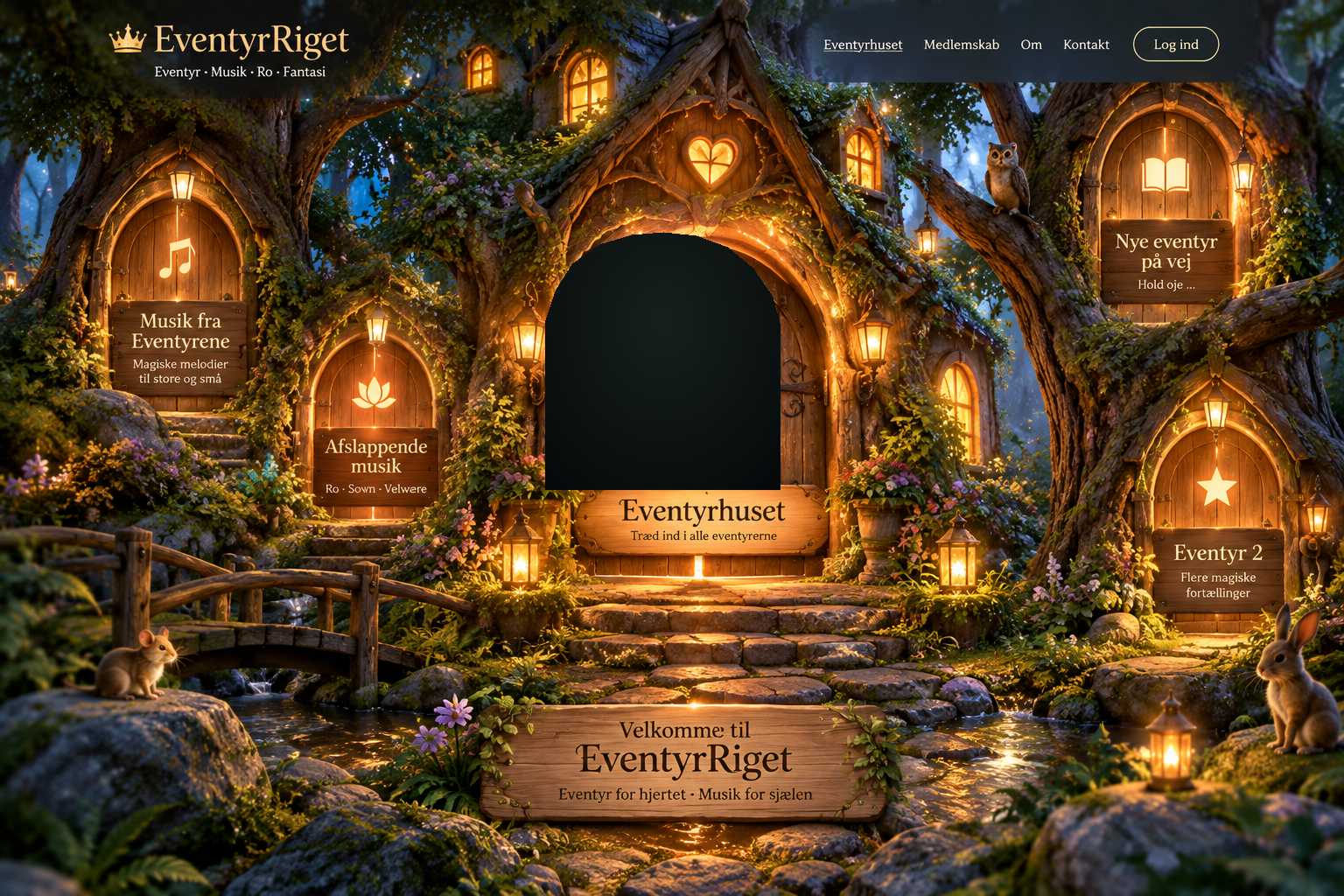 EventyrRiget i den magiske skov